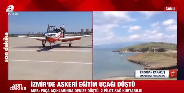Son dakika: İzmir’de askeri uçak düştü! İşte kazanın nedeni