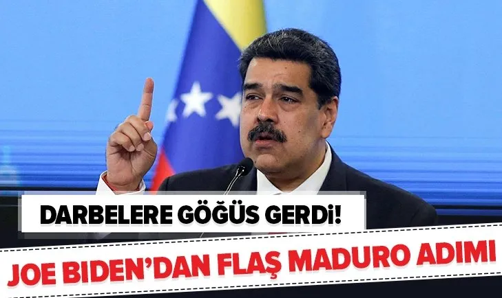 ABD Başkanlığına seçilen Joe Biden'dan flaş Maduro adımı