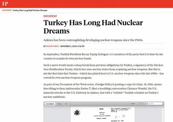 ABD ve İsrail'den Türkiye'ye karşı yeni kara propaganda - 1