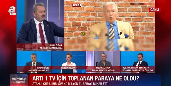 AK Partili vekil Turan’dan çarpıcı açıklama: CHP medyası kara para skandalını sümen altı etmeye çalışıyor