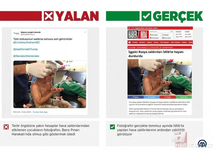 Terör sevicilerin son yalanı!