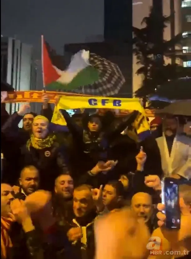 Zulme karşı tek yürek! Dört büyüklerin taraftar grupları Filistin için toplandı 20