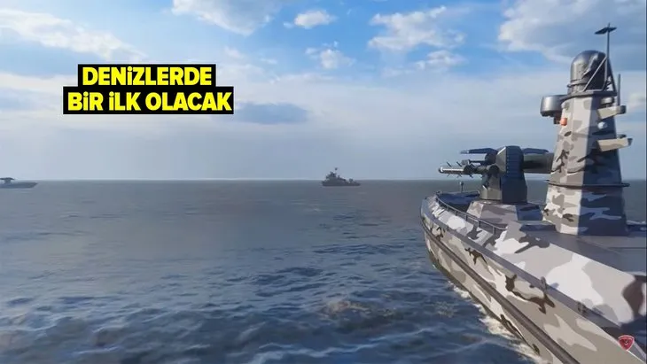 Türkiye’de bir ilk daha! Silahlı insansız deniz araçları geliyor! İşte düşmana korku salan o müthiş silah