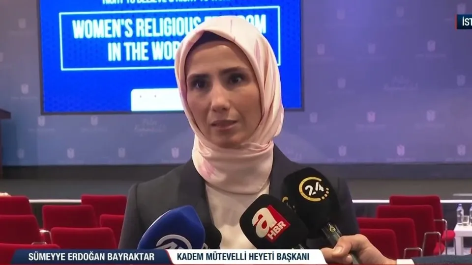 TÜRGEV ve KADEM’den ortak panel! KADEM Mütevelli Heyeti Başkanı Sümeyye Erdoğan Bayraktar’dan önemli açıklamalar