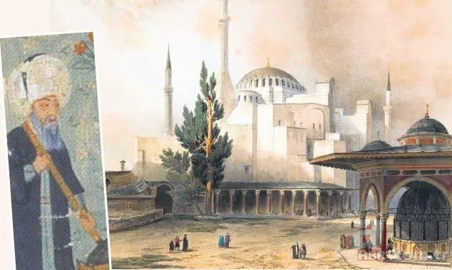 İşte Ayasofya gerçeği: Fatih Sultan Mehmed camiye çevirdikten sonra... 1