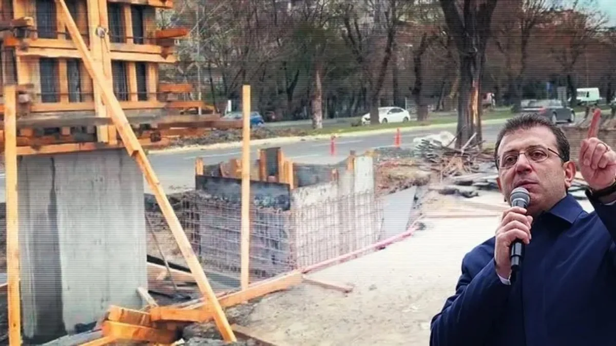 CHP'li İBB Bakırköy'de 30 milyonu çöpe attı! 6 ayda tamamlanan üst geçit meğer hatalıymış