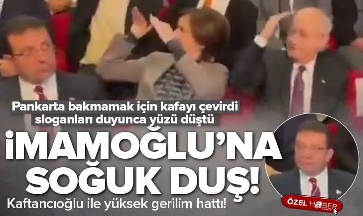 İmamoğlu’na soğuk duş! Sloganı duydu yüzü düştü