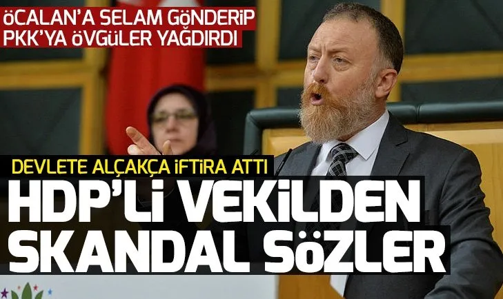 HDPli Sezai Temelliden skandal sözler