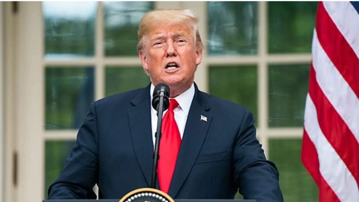 Trump'tan Kanada'ya reklam misillemesi: Vergi oranı yüzde 10 oranında artırıldı