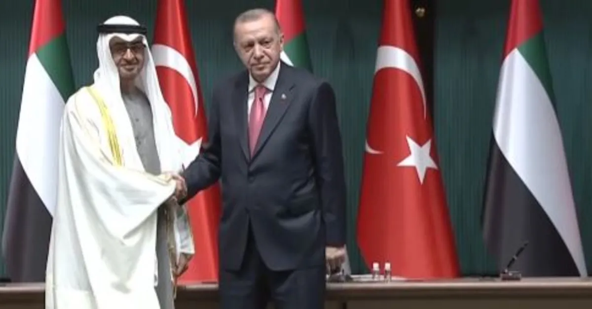 BAE Devlet Başkanı Türkiye'ye geliyor