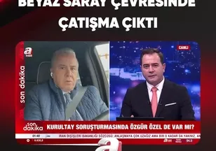 BEYAZ SARAY ÇEVRESİNDE ÇATIŞMA ÇIKTI