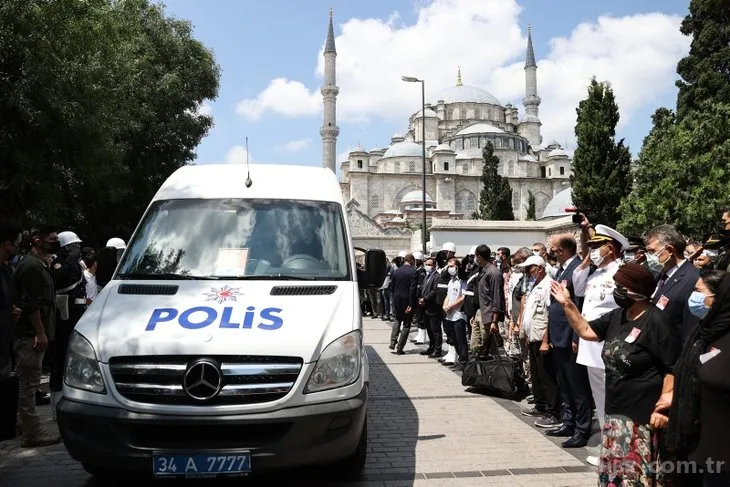 Hakkari İl Emniyet Müdür Yardımcısı Hasan Cevher’e acı veda! Eşi tabuta sarılarak gözyaşı döktü