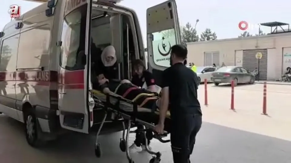 Depremden kaçarken merdivenlerden düştü