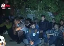 Arnavutköyde göçmenleri taşıyan TIR devrildi
