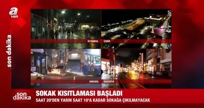 Sokağa çıkma yasağı sonrası İstanbul'da son durum nasıl? A Haber muhabiri canlı yayında detayları aktardı