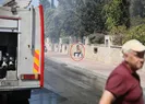 Evini ateşe verdi! Oturup yangını izledi