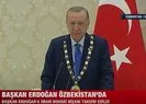 Başkan Erdoğan’a İmam Buhari Nişanı takdim edildi