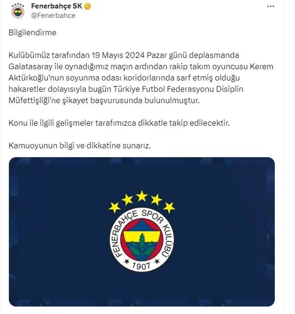 fenerbahceden-kerem-akturkoglu-aciklamasi-tff-disiplin-mufettisligine-sikayet-basvurusunda-bulunulmustur-1716562605083.jpeg Fenerbahçe'den Kerem Aktürkoğlu açıklaması! "Şikayet başvurusunda bulunulmuştur" - 1
