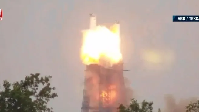 SpaceX’in test ettiği motorun roketi patladı!