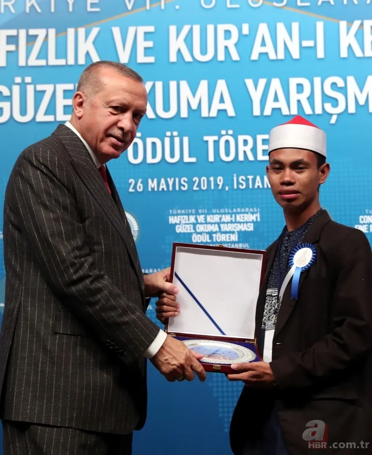 Başkan Erdoğan, Hafızlık ve Kur'an-ı Kerim'i Güzel Okuma Yarışma ödül törenine katıldı 3