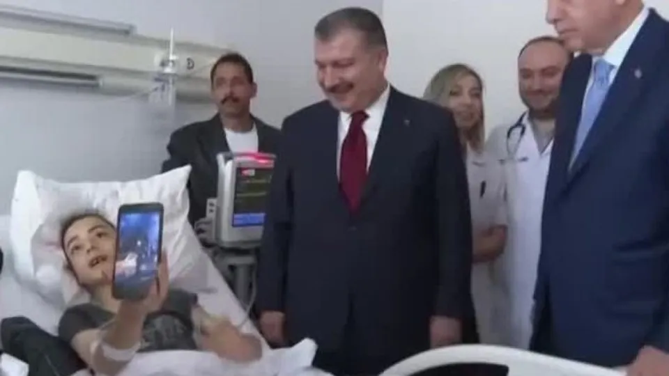 Gazzeli kanser hastaları tedavi ediliyor