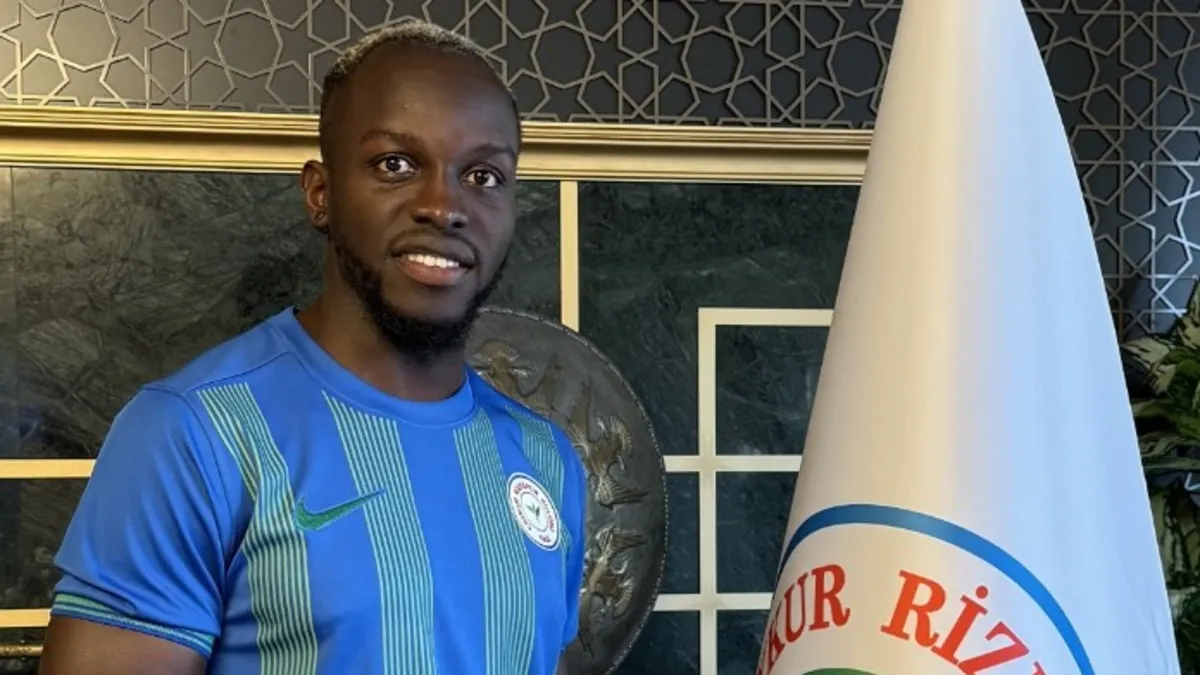 Rizespor Ali Sowe'u resmen duyurdu