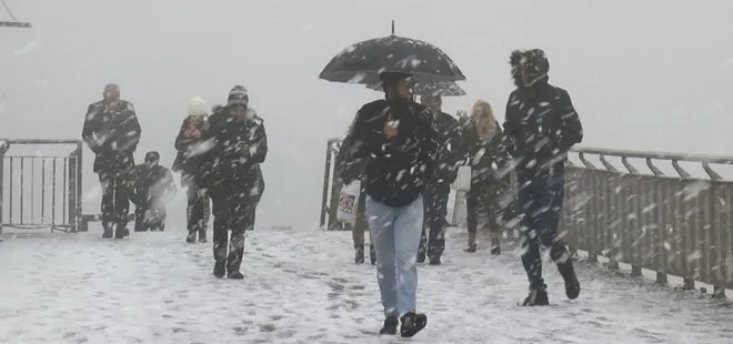 Peş peşe uyarılar geldi! MGM haritayı güncelledi: İstanbul için yoğun kar uyarısı...