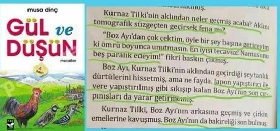 ‘Gül ve Düşün’ isimli çocuk kitabında iğrenç ifadeler! Bakanlık yazar için harekete geçti! - 2