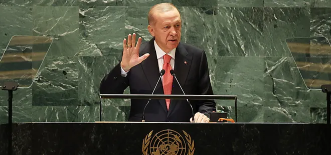 Başkan Erdoğan’dan BM’de İsrail desteğine sert tepki