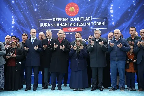 Depremzedeler yeni konutlarına kavuştu! Bakan Özhaseki: 30 bin 723 afet konutunu daha hak sahiplerine teslim ettik