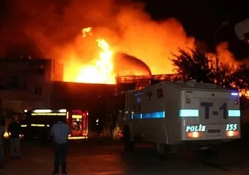 Şanlıurfa'da büyük yangın