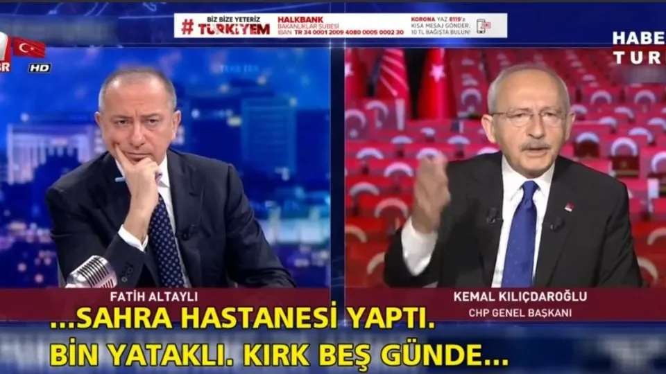 Kemal Kılıçdaroğlu ve Zeydan Karalar’ın Bin yataklı sahra hastanesi yalanı deşifre oldu | Video