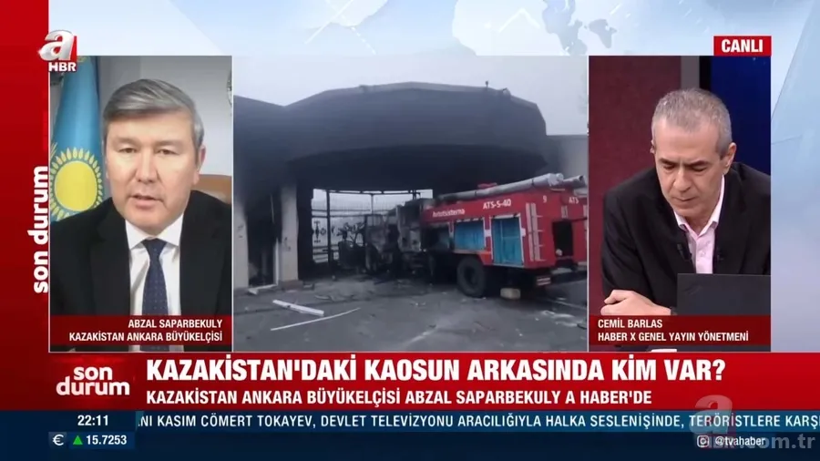 Kazakistan'da neler oluyor? Kazakistan'daki "gizli el" Soros mu? Ankara Büyükelçisi A Haber'e açıkladı 10