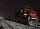 Çine bor taşıyan ihracat treni Karsa