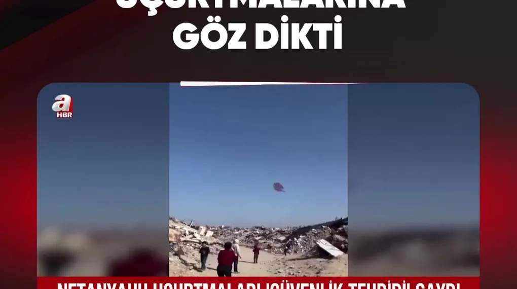 UÇURTMALARINA GÖZ DİKTİ