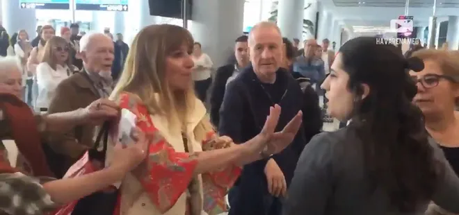 İstanbul Havalimanı’nda kadın yolcudan personele ağır hakaret!