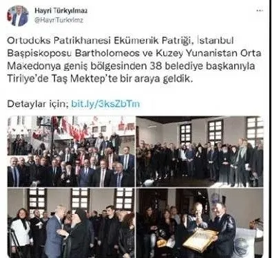 CHP’li Mudanya Belediye Başkanı Hayri Türkyılmaz’dan Lozan Antlaşması’na aykırı ifadeler!