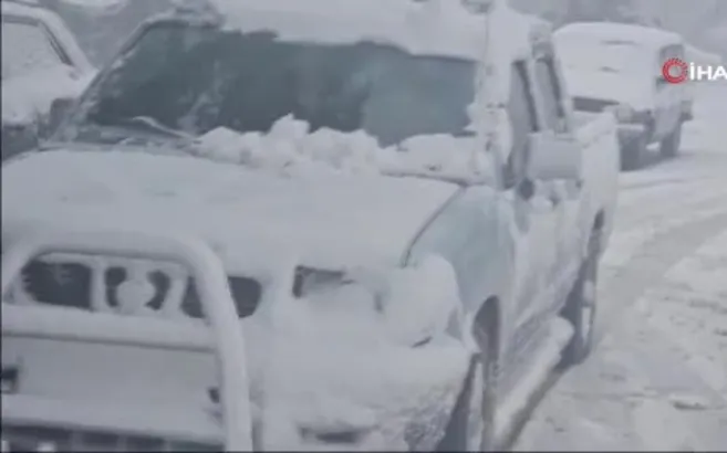 Malatya’da kar yağışı etkili oldu