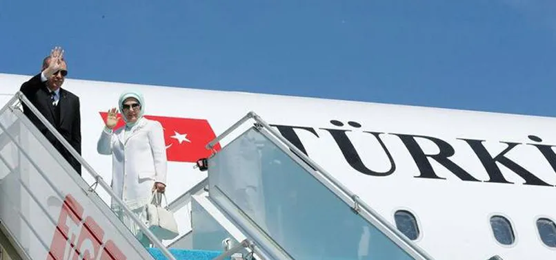Cumhurbaşkanı Erdoğan Çin'e indi