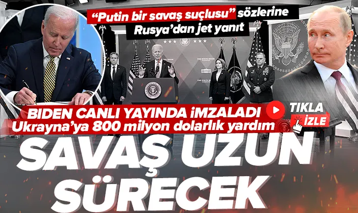 ABD’den Ukrayna’ya 800 milyon dolarlık yardım