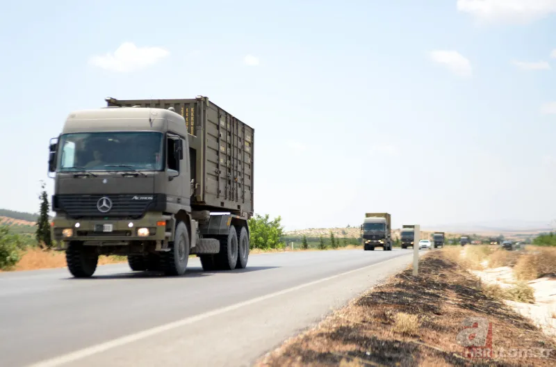 Son dakika: S-400 teslimatının ardından Suriye sınırında dikkat çeken sevkiyat 1