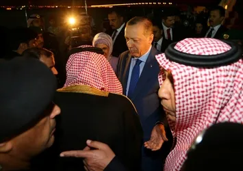 Cumhurbaşkanı Erdoğan, Suudi Arabistan'da