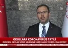 Son dakika... Gençlik ve Spor Bakanı Mehmet Muharrem Kasapoğlundan corona virüs açıklaması |Video