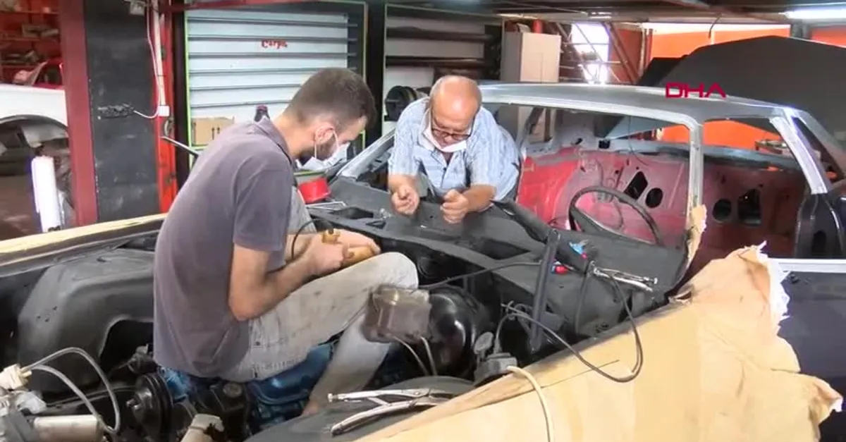 Bankacılığı bıraktı kaportacılığı öğrendi! Şimdi milyonlarla oynuyor