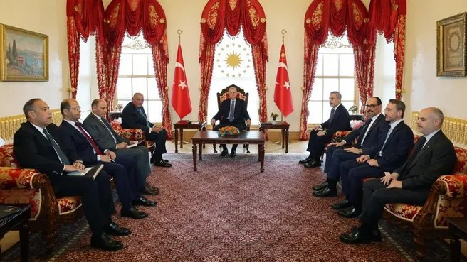 Başkan Erdoğan Mısır Dışişleri bakanı Şukri’yi kabul etti!
