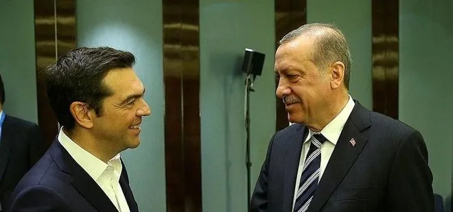 Başkan Erdoğan Çipras ile görüştü