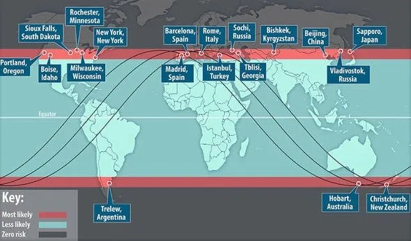 Çin Dünya’ya düşecek Tiangong-1 hakkında açıklama yaptı! Riskli bölgeler arasında Türkiye de var