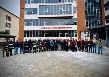 Hakkari'de nefes kesen tatbikat