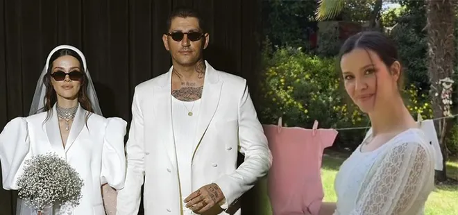 3 aylık hamile olan İrem Helvacıoğlu’ndan karnı burnunda yeni kare!