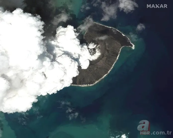 Keşif uçakları bölgeye gönderildi! Tonga'da meydana gelen volkan patlaması ve tsunami sonrası 100 bin kişiyle iletişim koptu 4